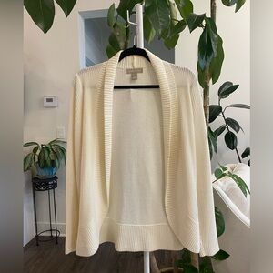 Excellent condition! Cream cardigan, Banana Republic, size Small